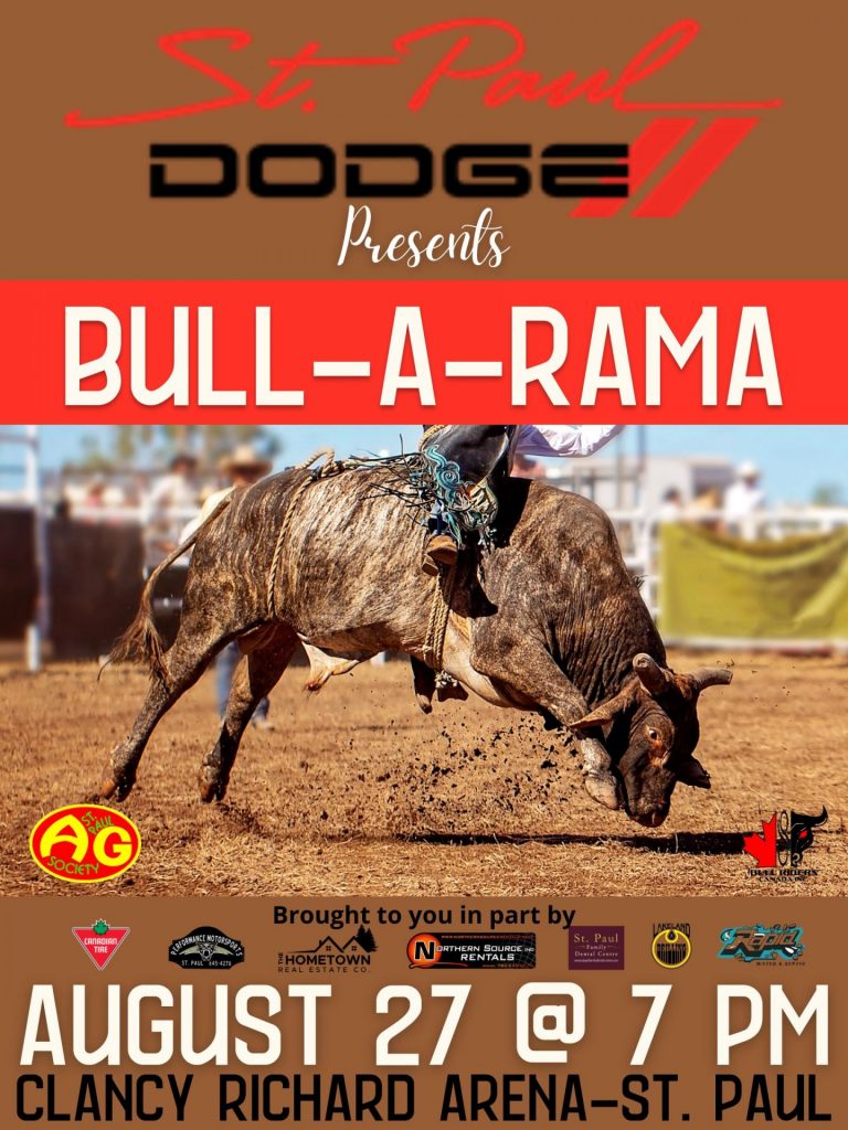 This image has an empty alt attribute; its file name is Bull-A-Rama-Poster-LC1-768x1024.jpg