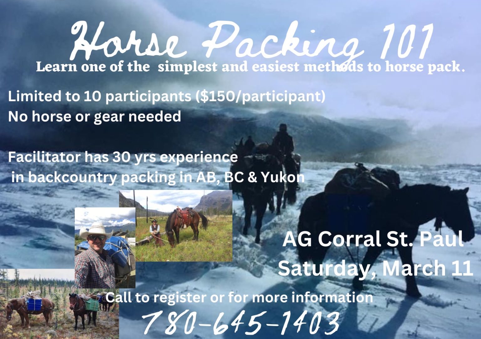 Horse Packing 101 St. Paul Agricultural Society